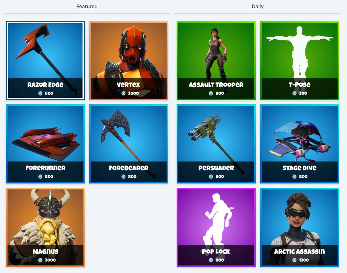 Fortnite Item Shop 3rd January - All Fortnite Skins and Cosmetics