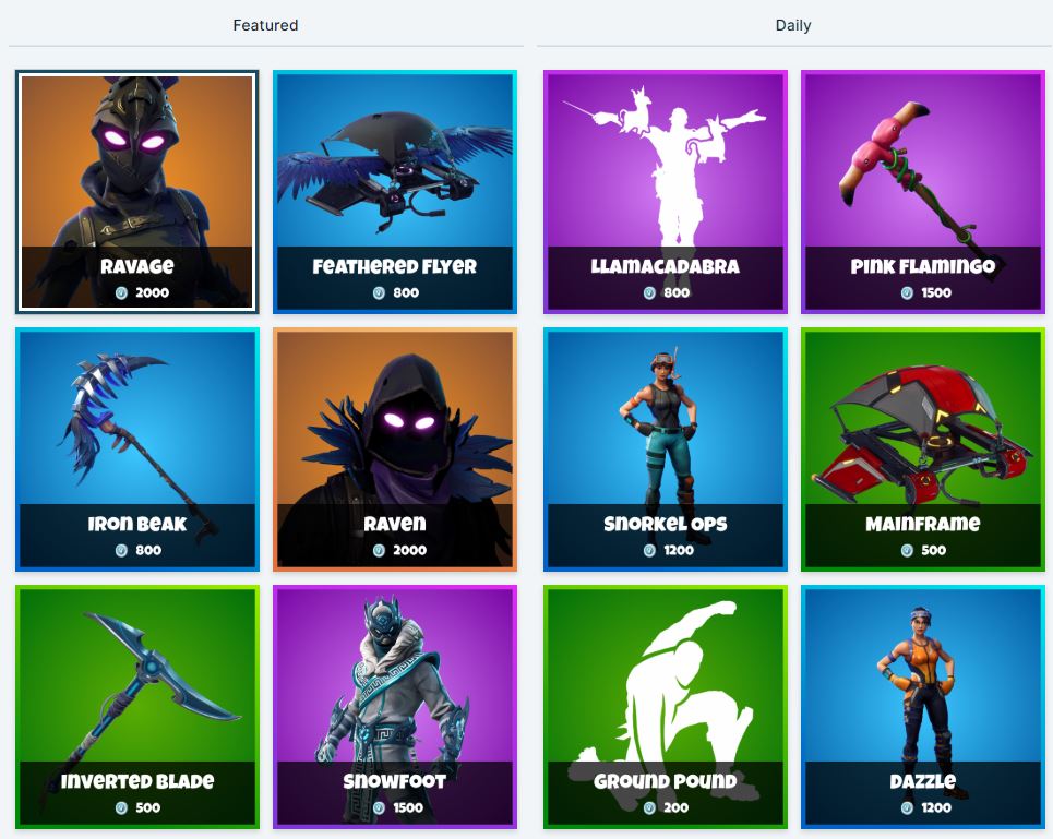 Fortnite Item Shop - 5th January all Fortnite Skins and Cosmetics