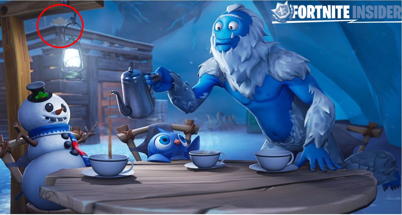 Fortnite Snowfall Loading Screen Week 5 Battle Star