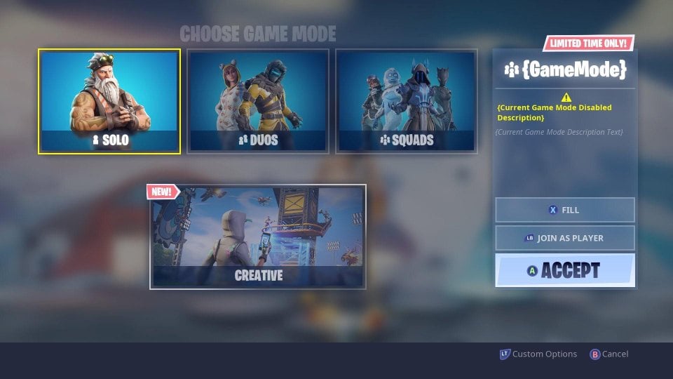 Join as player glitch