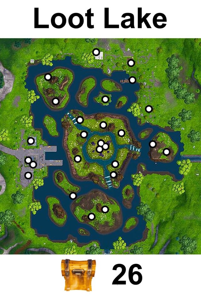 Loot Lake Chest Spawns- via Reddit user Z444Z