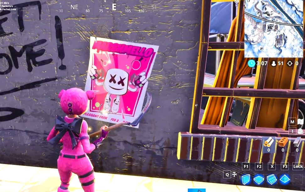 Showtime Poster Dance Floor Location