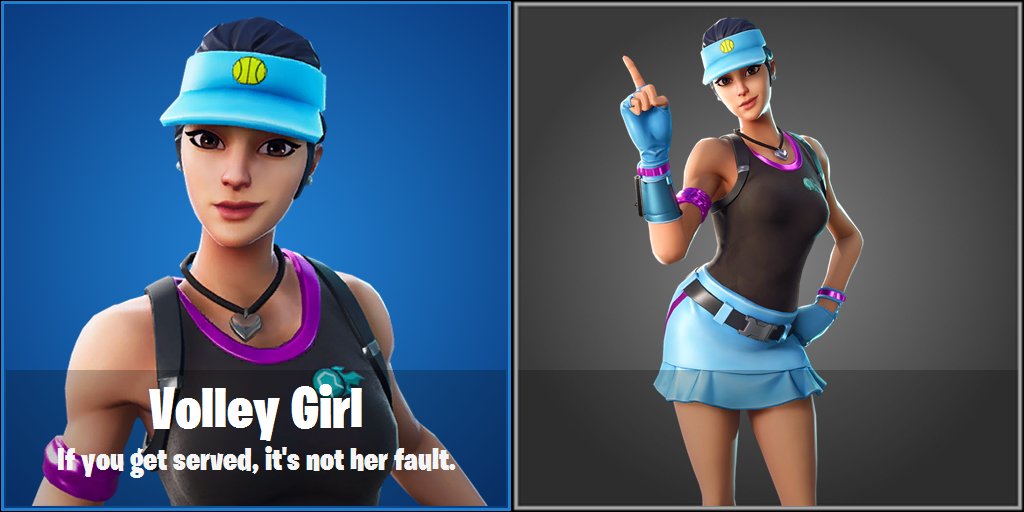 Volley Girl Fortnite Skin