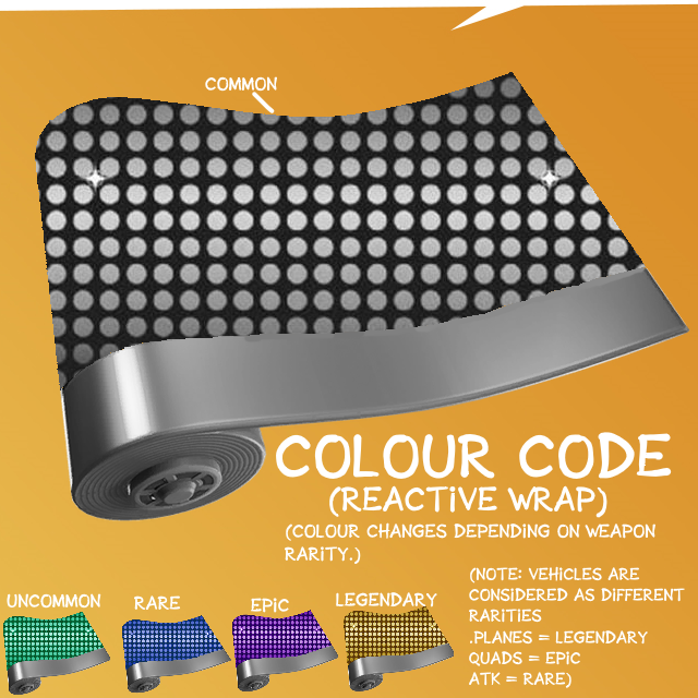 Colour Code Fortnite Wrap Concept