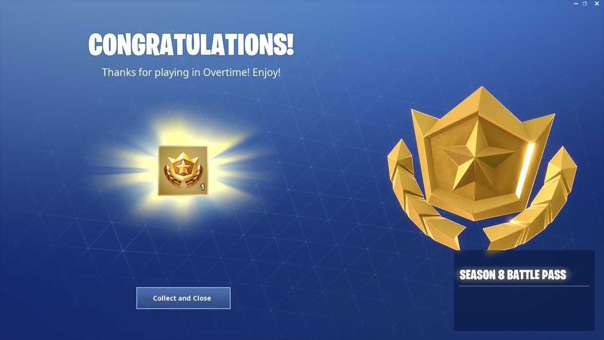 Fortnite Overtime Challenges - Free Season 8 Battle Pass