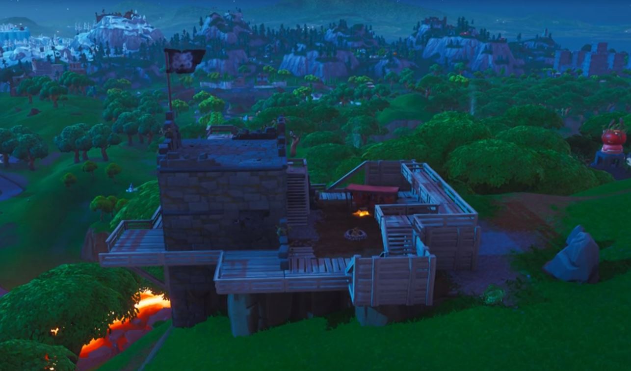 All Fortnite Pirate Camps Locations Map