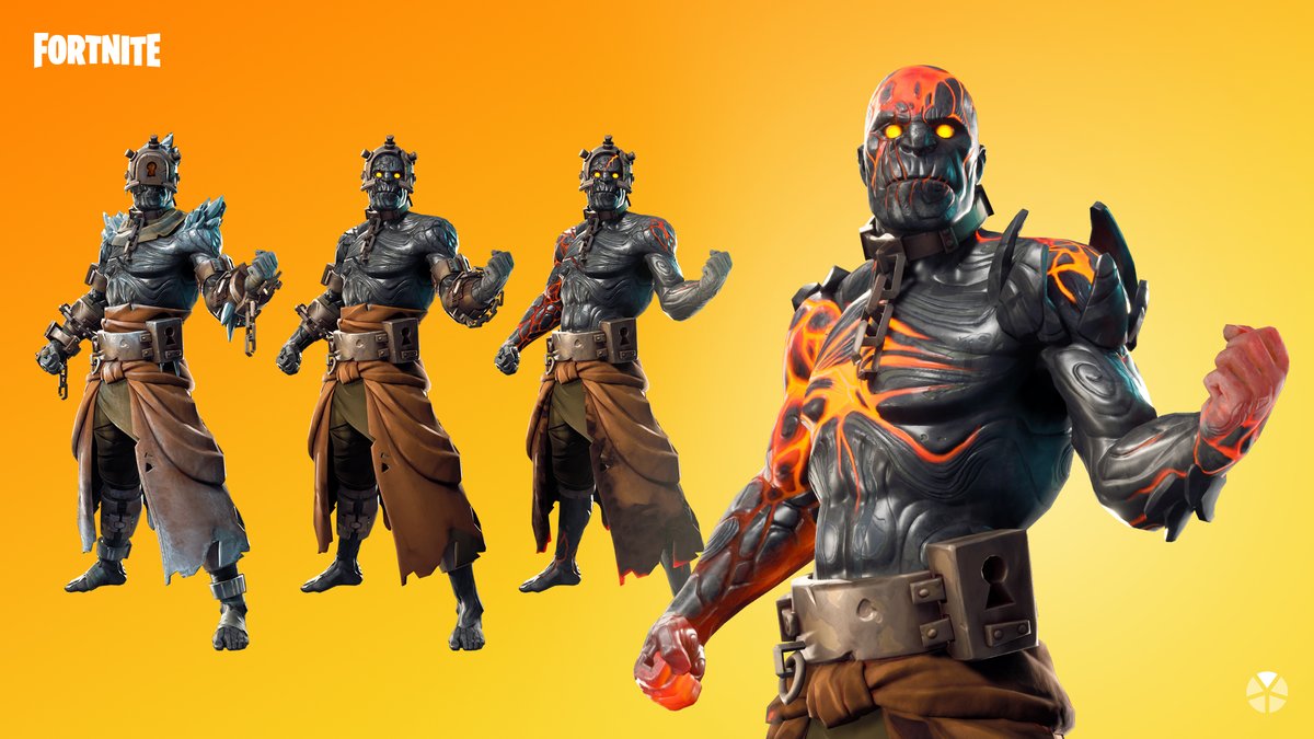 Fortnite Prisoner Skin Stages 1, 2, 3 & 4