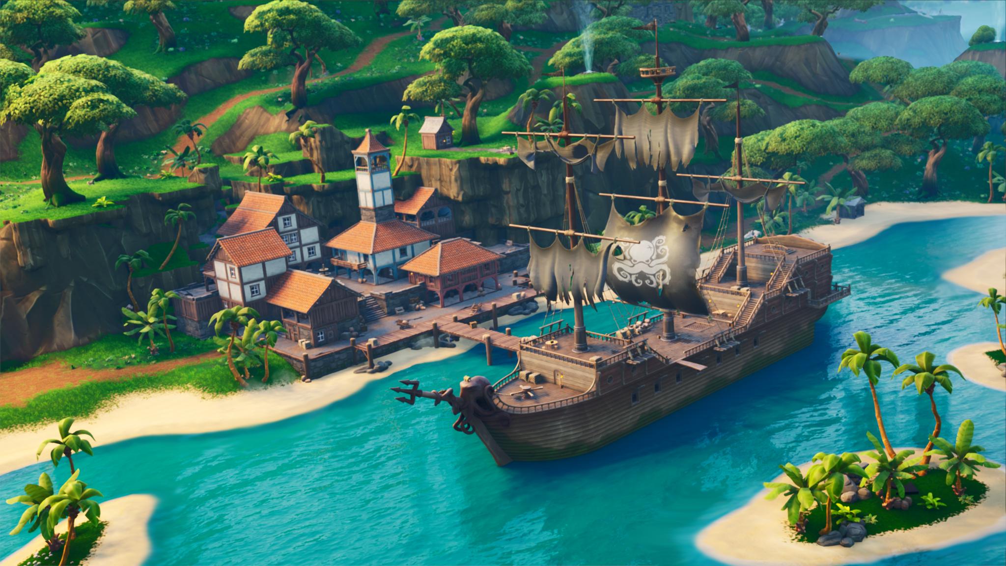 Fortnite Season 8 New POI Lazy Lagoon