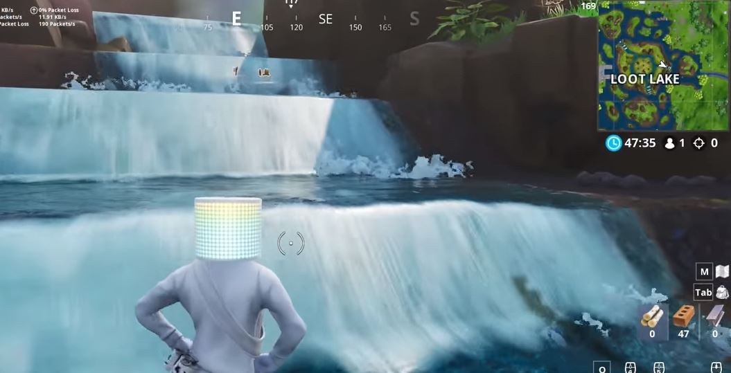 Loot Lake Waterfall