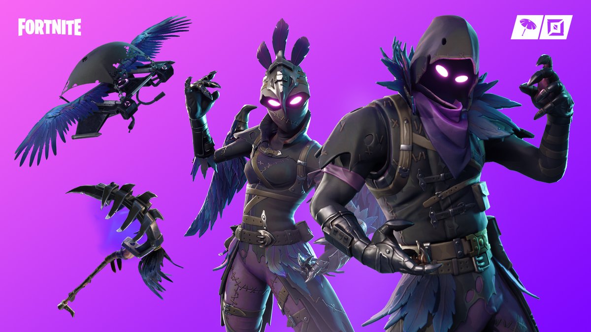Ravage and Raven Skins
