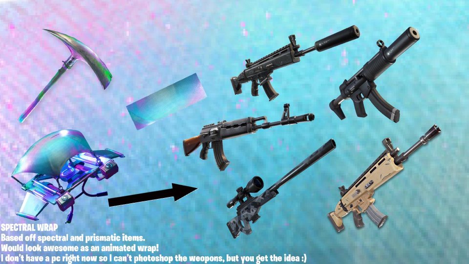 Spectral Wrap Fortnite Wrap Concept