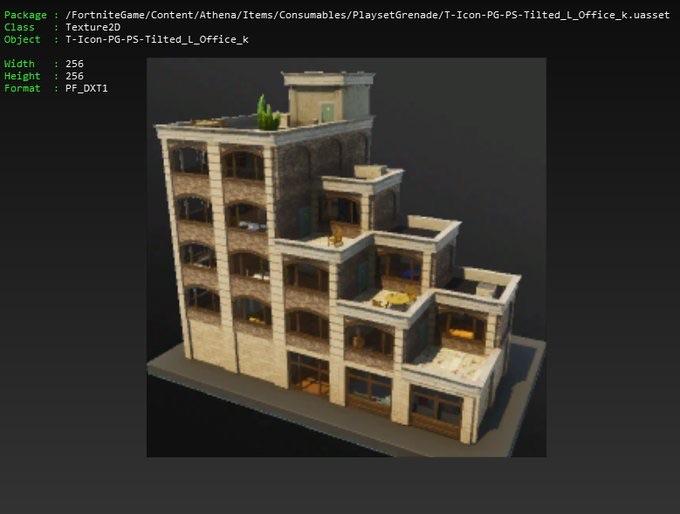 Titled Office Building