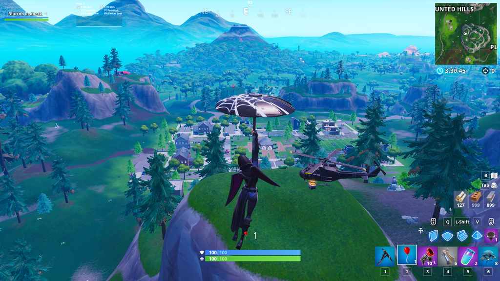 Fortnite Battle Royale Helicopter