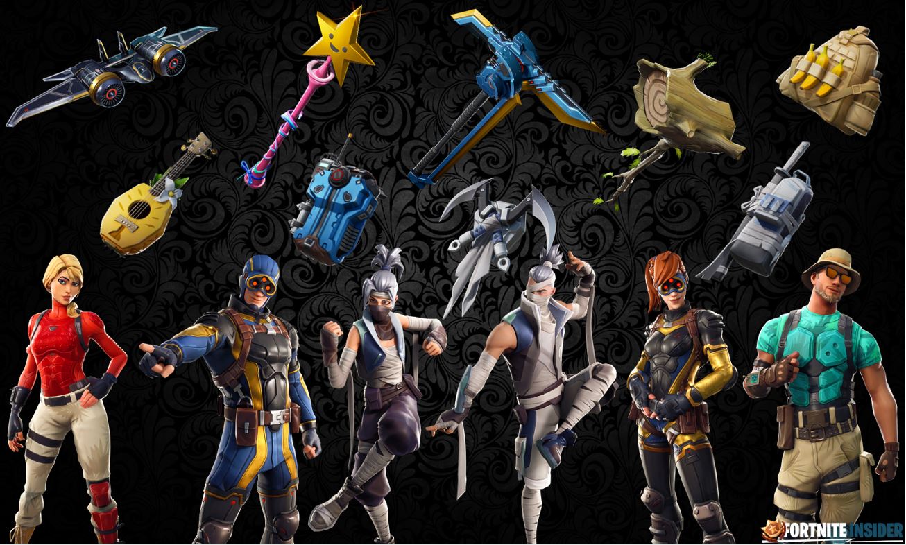 Fortnite Leaked Skins & Cosmetics Found in v8.10
