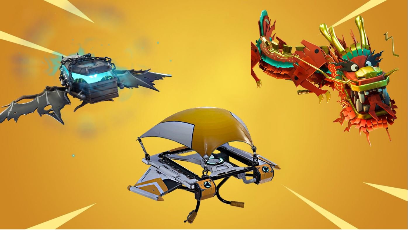 Fortnite Rarest Gliders