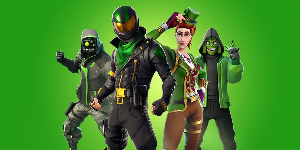 Fortnite St.Patricks Day Going Green LTM