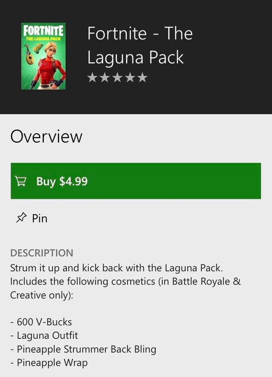 Fortnite The Laguna Pack