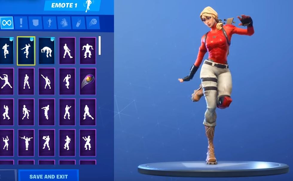 Fortnite v8.10 Leaked Emotes