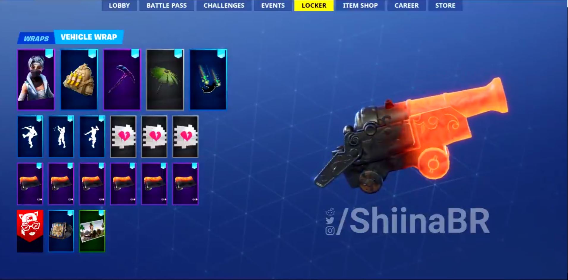 Leaked Fortnite Wraps Found in v8.10