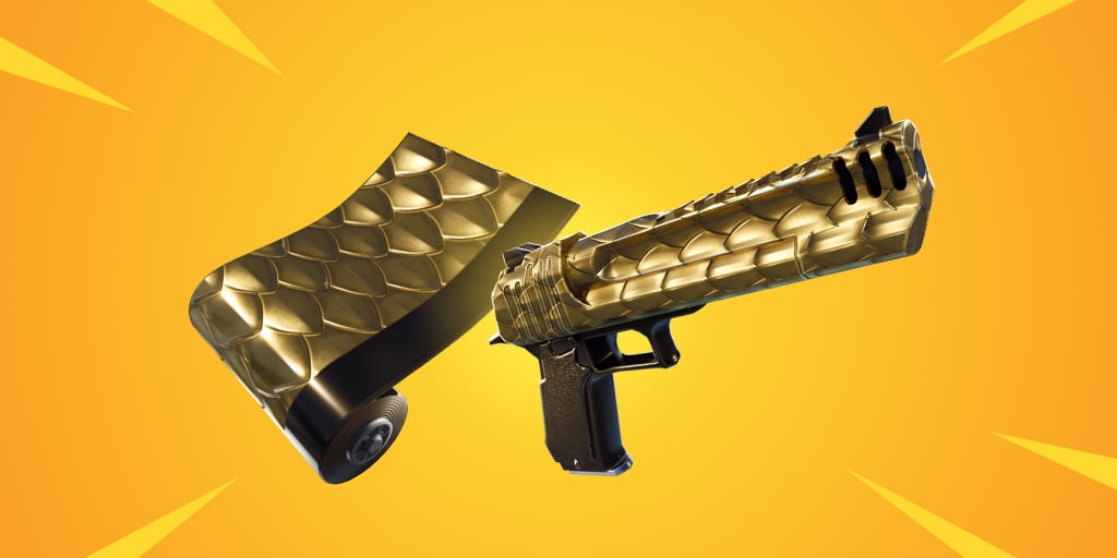 Fortnite Golden Scales Wrap