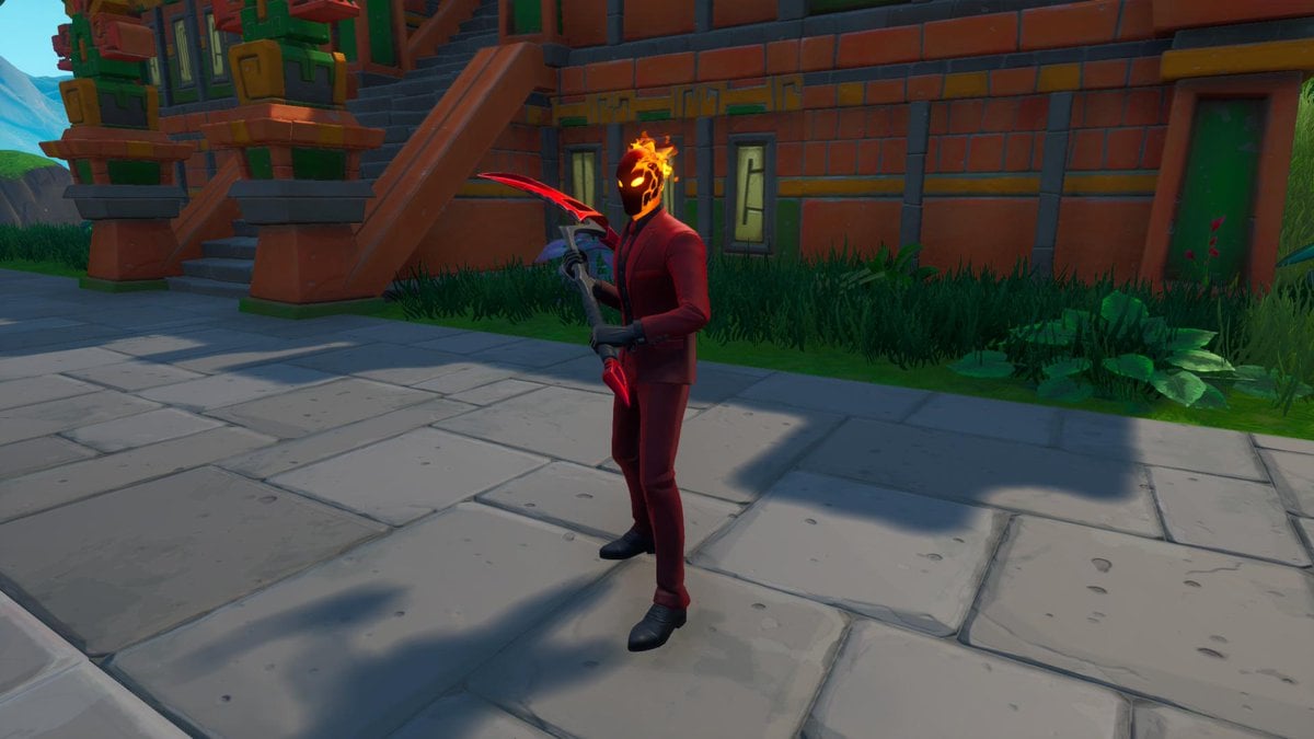 Fortnite Inferno Skin Leaked In-Game via @ShiinaBR