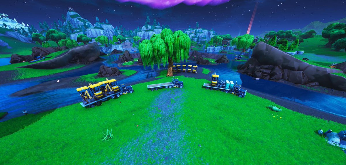 Fortnite Loot Lake Excavation Site #2 - via @FNBRHQ