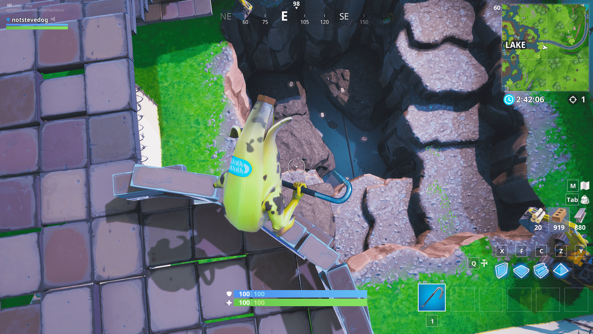 Fortnite Loot Lake Excavation Site Completed