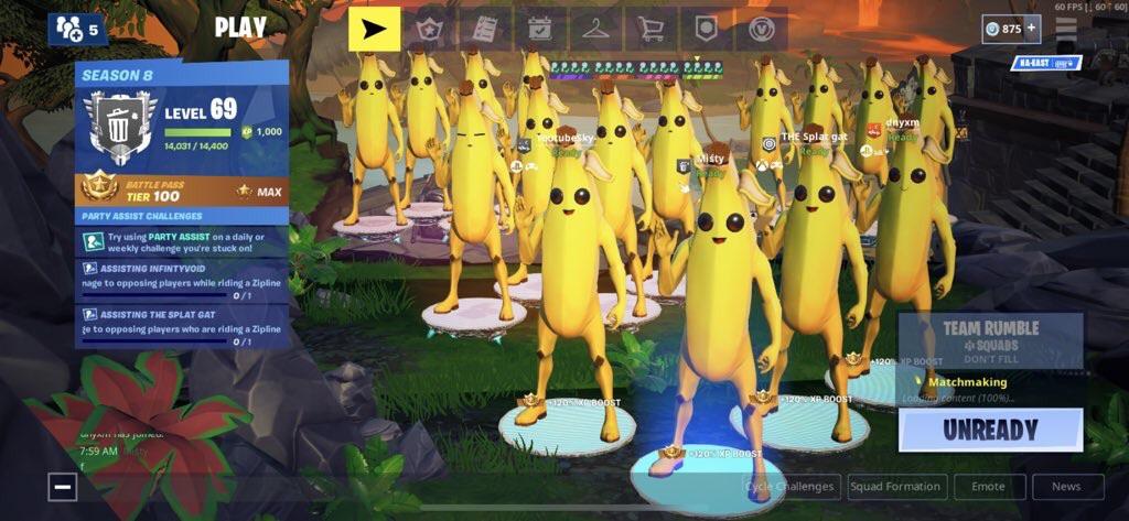 Fortnite Maximum Party Size Has Been Increased