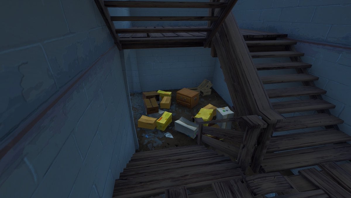 Fortnite Pleasant Park Basement v8.40 Map changes