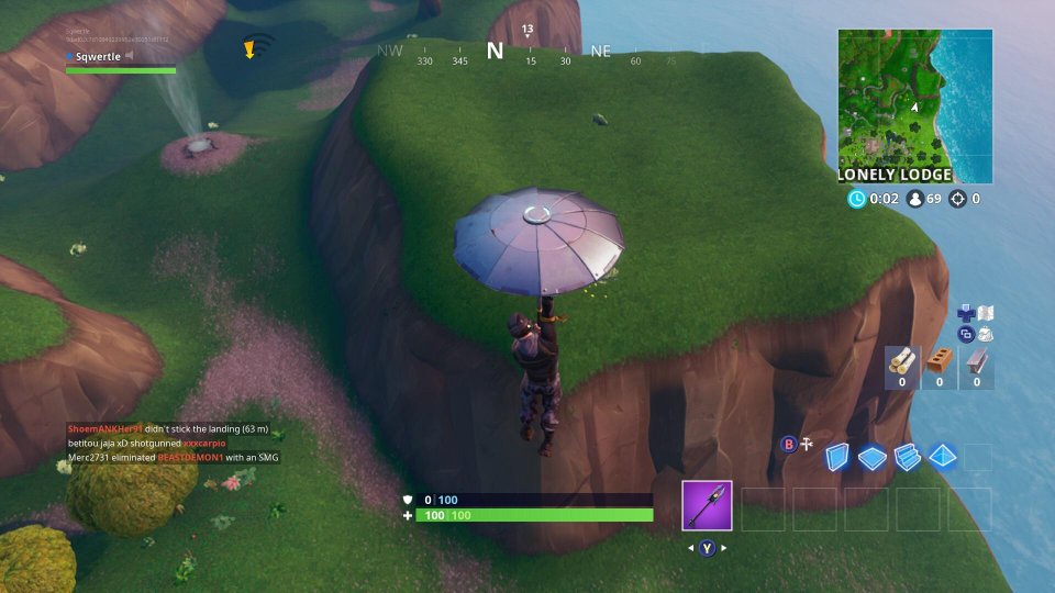 Fortnite Potential Dig Spot Near Lonely Lodge