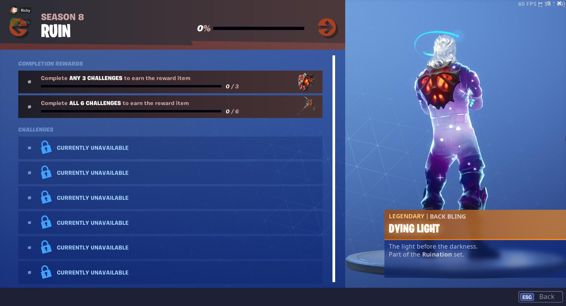 Fortnite Ruin Challenges & rewards via @FireMonkeyFN