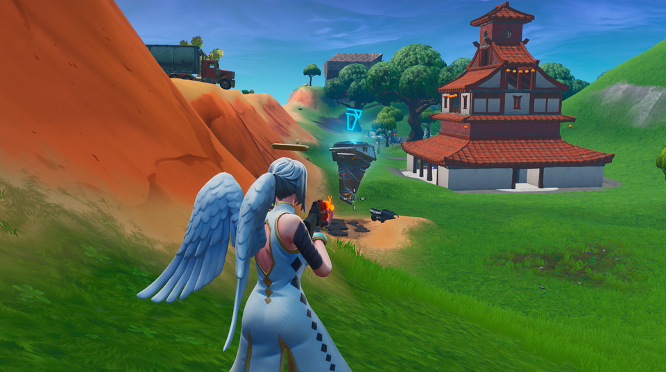 Fortnite Rune Near Lucky Landing