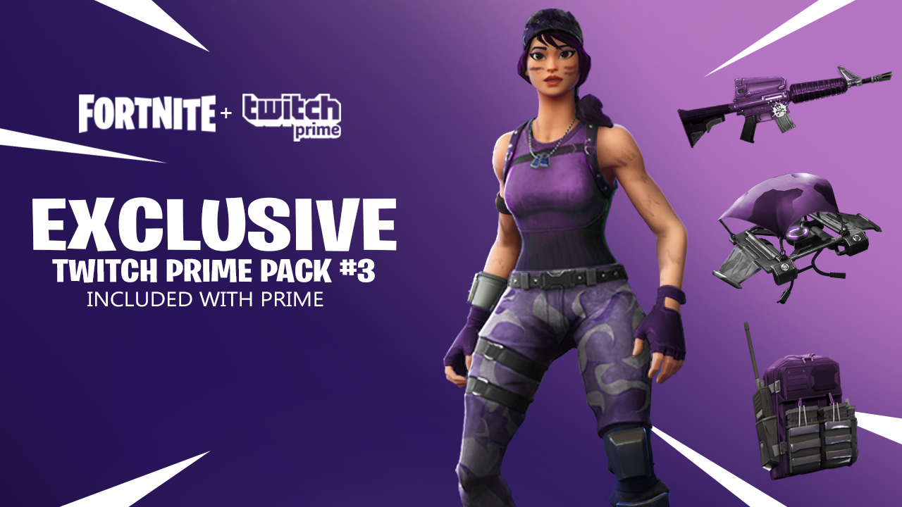 Fortnite Twitch Prime Pack 3 Concept