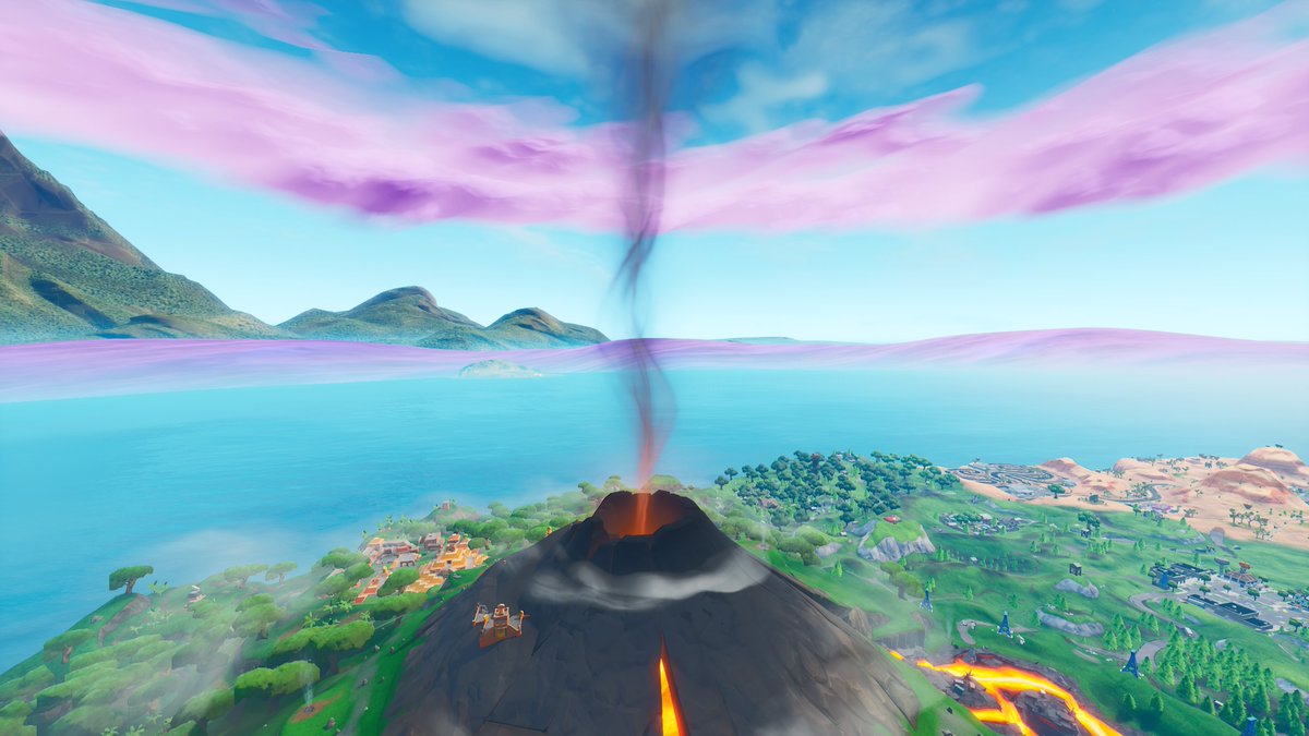 Fortnite Volcano via @FNInformation
