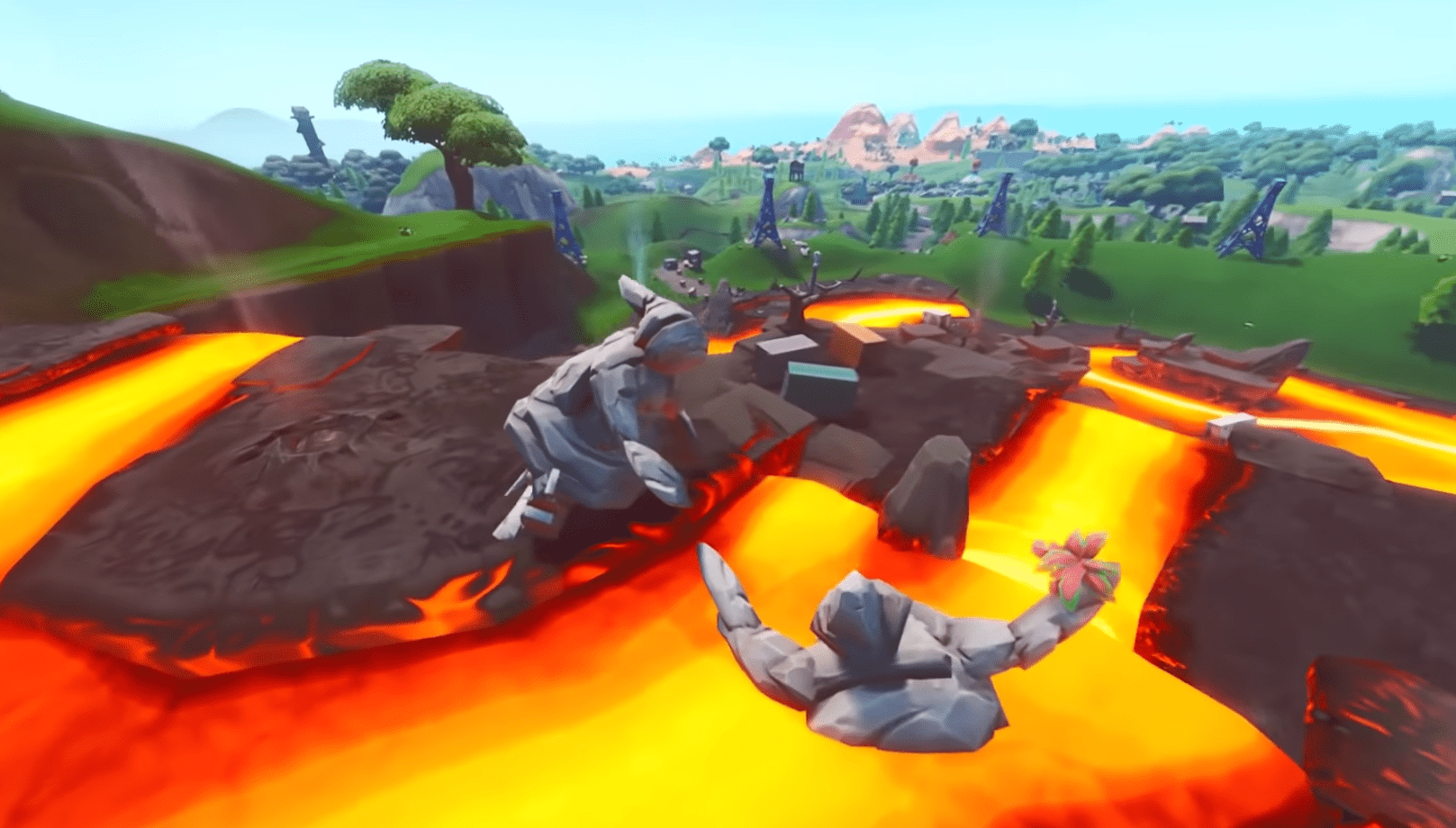 Fortnite v8.50 Map Changes - Love Stones
