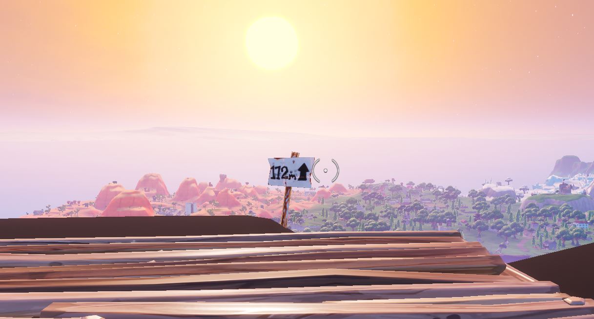Volcano Highest Elevation Point Fortnite