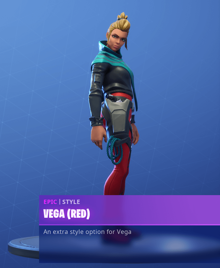 Fortnite Season 9 Vega Skin Challenges - Red