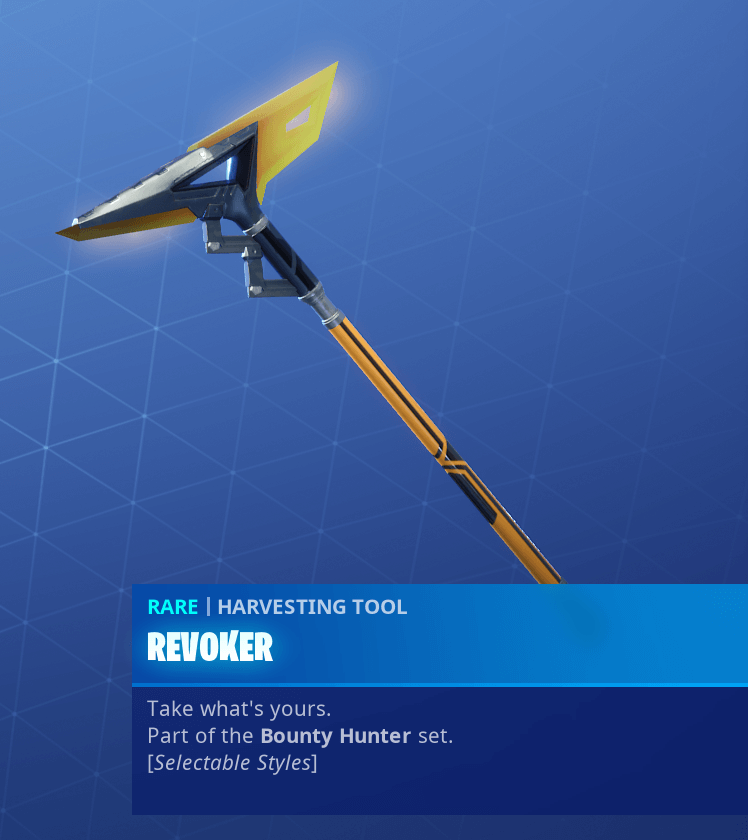 Fortnite Season 9 Vega Skin Challenges - Revoker Pickaxe Reward