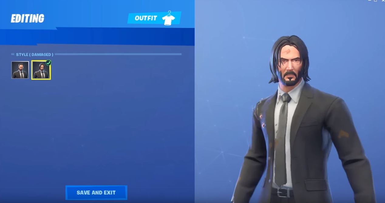 John Wick Skin Leaked In-Game Footage