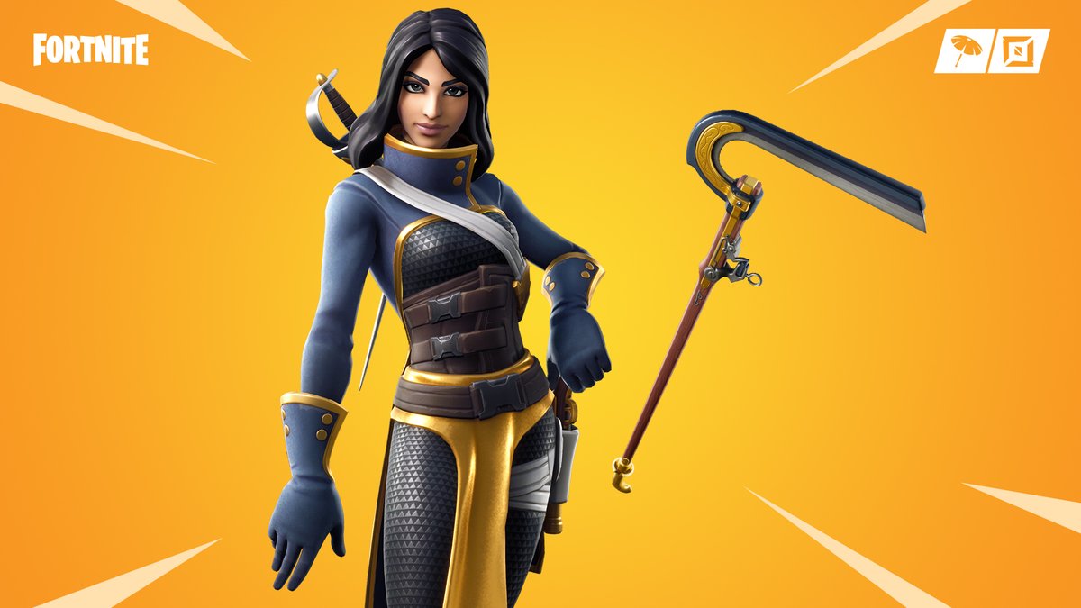 new Daring Duelist Fortnite Skin and Flint Striker Pickaxe