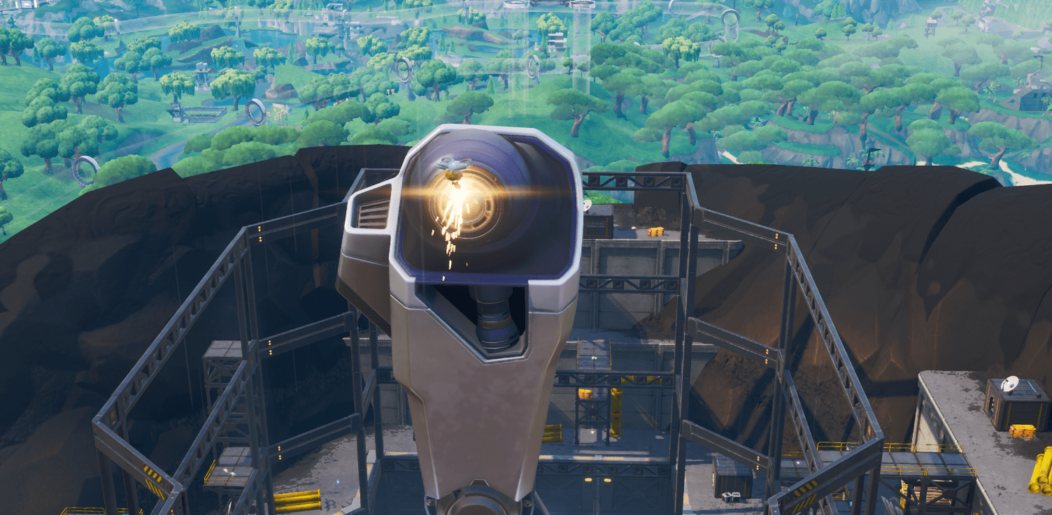 Fortnite Map Changes v9.30 Content Update - Robot Drone Working On Robot