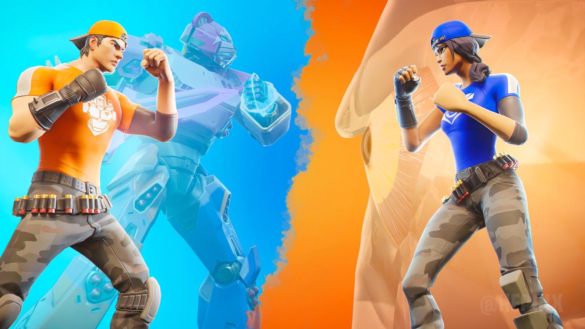 Fortnite Season 9 Event - Mecha Robot Vs Monster