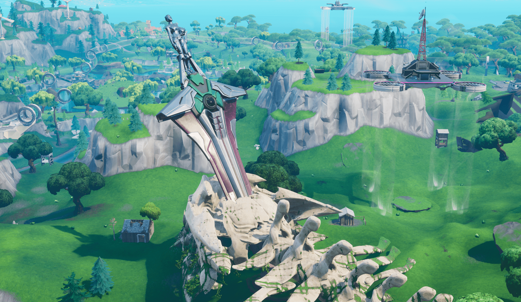 Fortnite Singularity Sword In-Game
