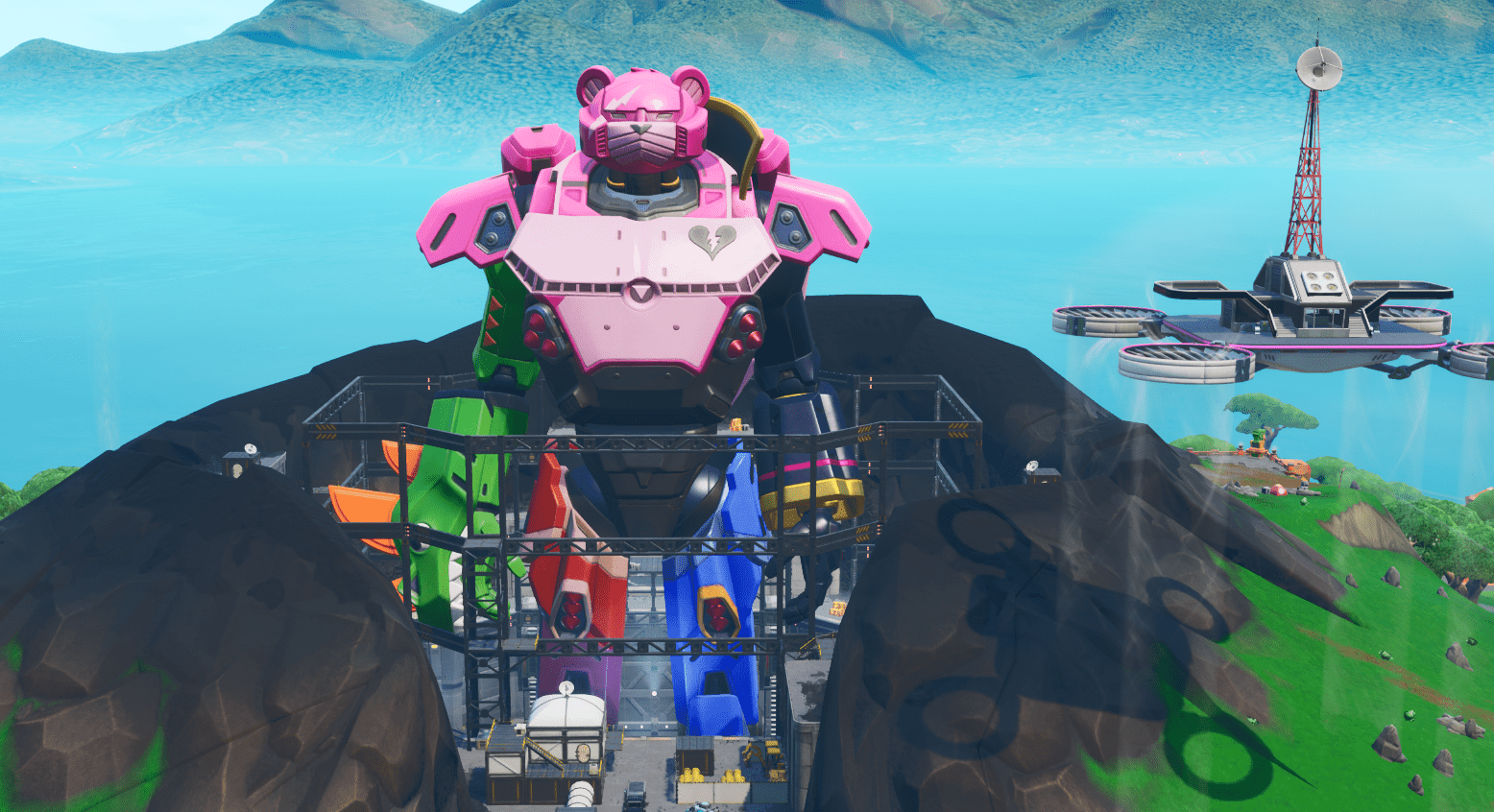 Fortnite v9.40 Map Changes - Robot Completed