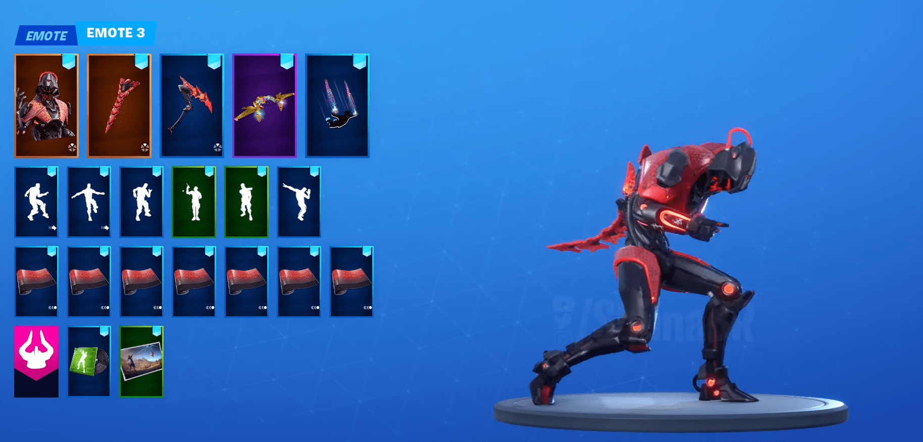 All Leaked v10.10 Fortnite Item Shop Emotes Dances In-Game Footage