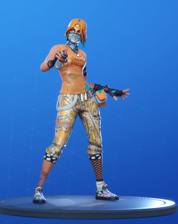 Fortnite Season X Week 5 Reward - Tilted Teknique (Wildstyle)