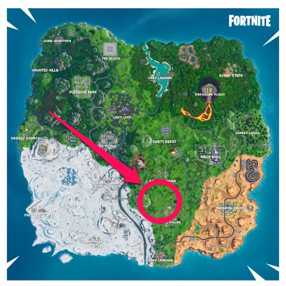 Fortnite Season x Week 2 hidden secret battle star shootout at sundown loading=