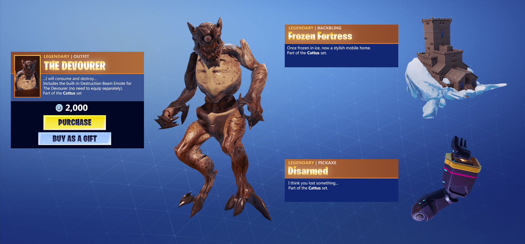Fortnite Skin Concept - The Devourer via u/10shredder00