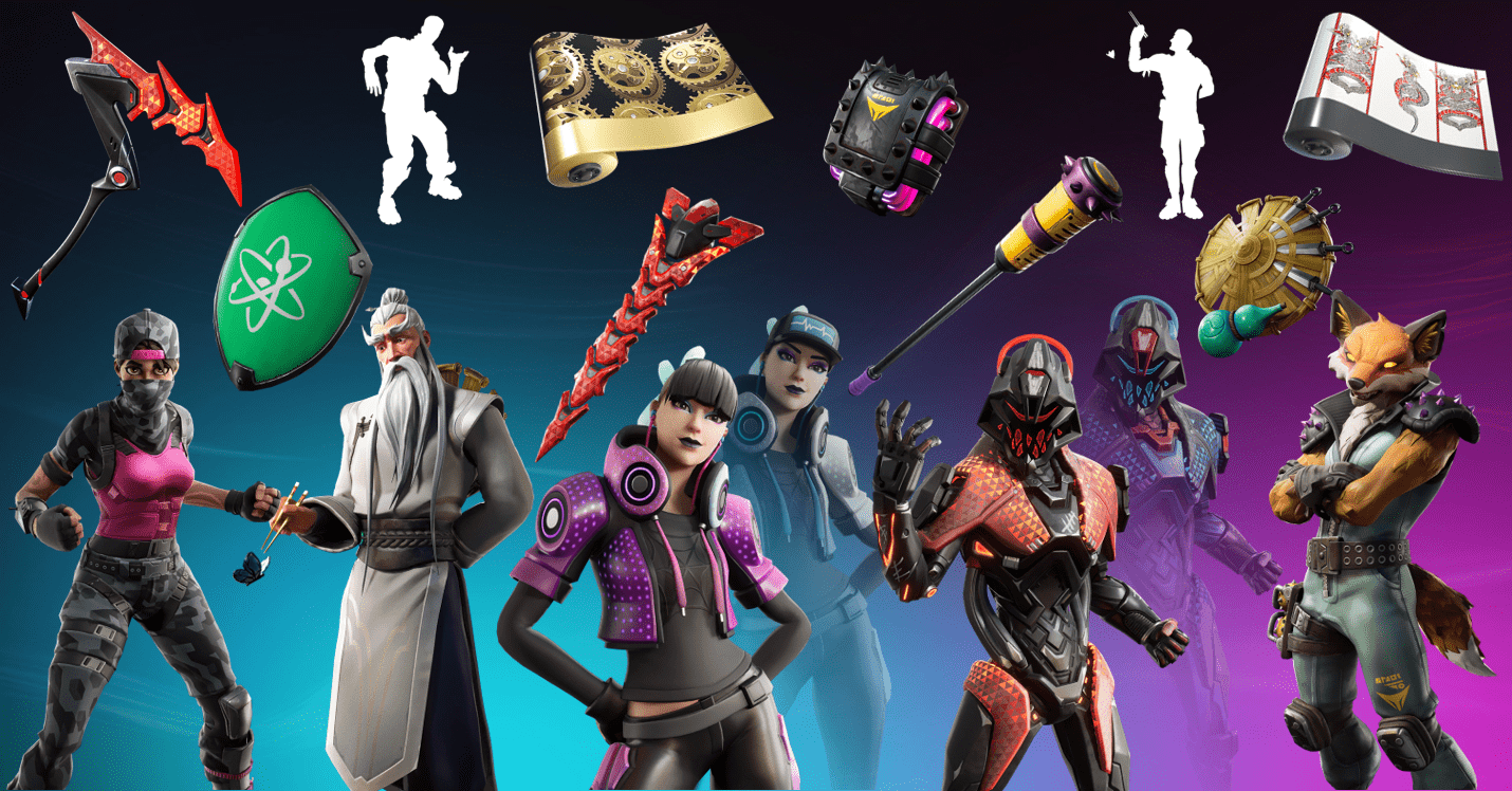 Names and Rarities of All v10.10 Fortnite Item Shop Leaked Skins, Pickaxes, Emotes, Back Blings and Wraps