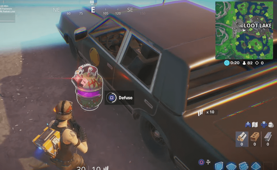 Fortnite Joker Gas Canister Loot Lake Location